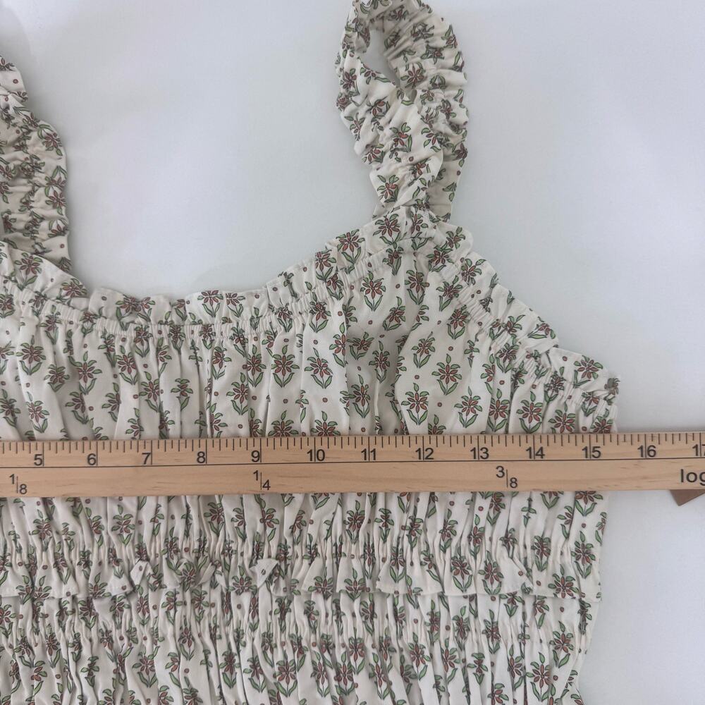 NWT Few Moda o.p.t Freya Cotton Dress Smocked Waist Cottagecore Milkmaid size M - Picture 8 of 12